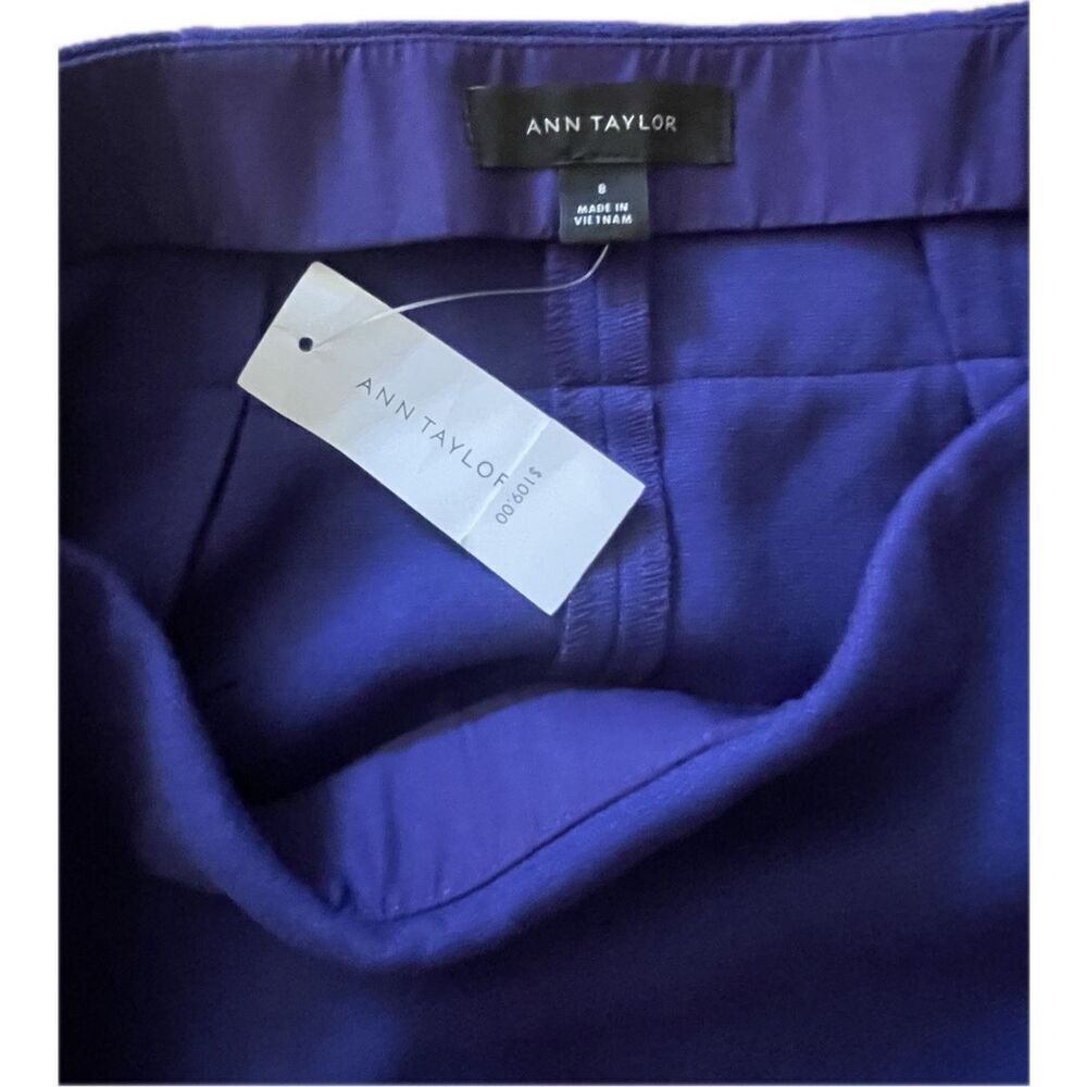 Ann Taylor NWT Belted A-Line Skirt Women’s Size 8 Retail for $109 - Picture 7 of 10